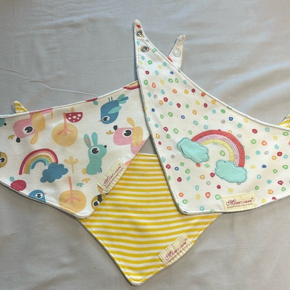 Colorful Baby Bandana Bibs by Mom’s Care - Picture 1 of 5